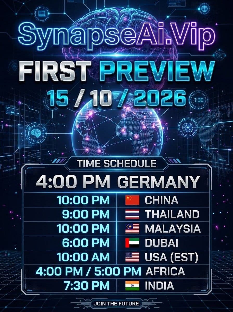 SynapseAI — First preview, 15 October 2026